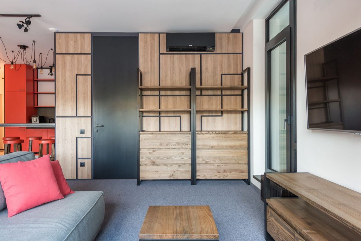 Rangements modulaires pour petit appartement